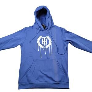 The Hideout Clothing THC Essentials Hoodie Size Medium Blue NWT